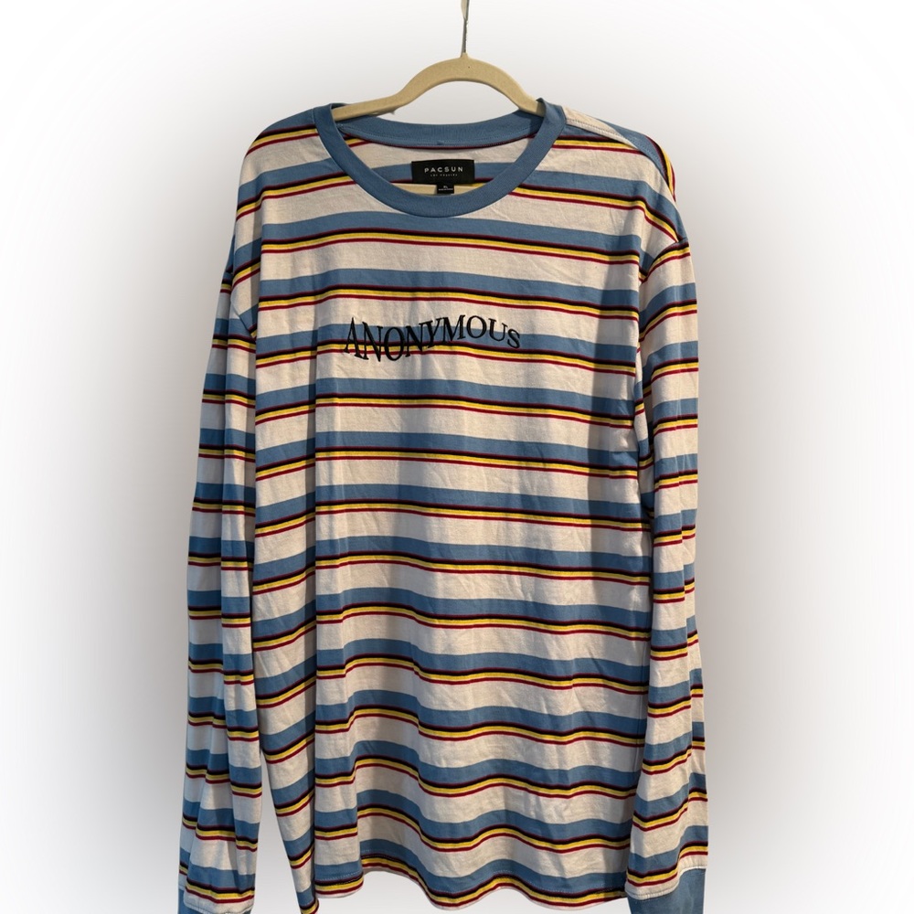 PacSun Multicolor Striped Long Sleeve Tee